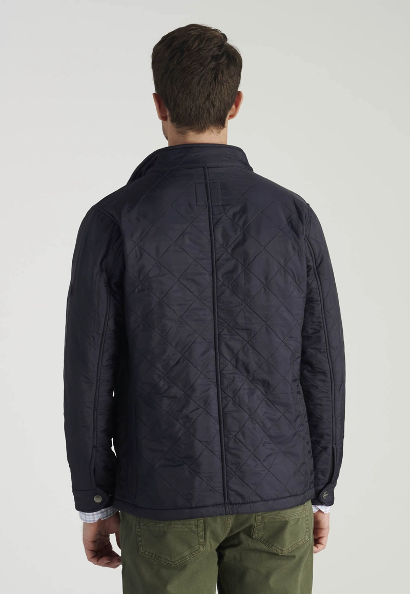CHAQUETA BASOLS HERITAGE NAVY - 4