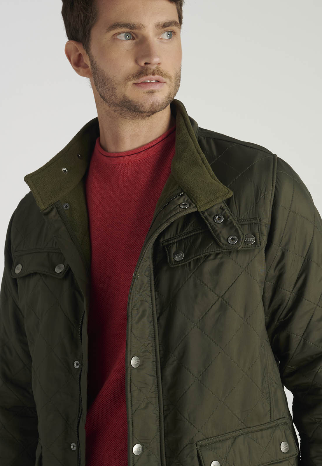 CHAQUETA BASOLS HERITAGE KHAKI - 3