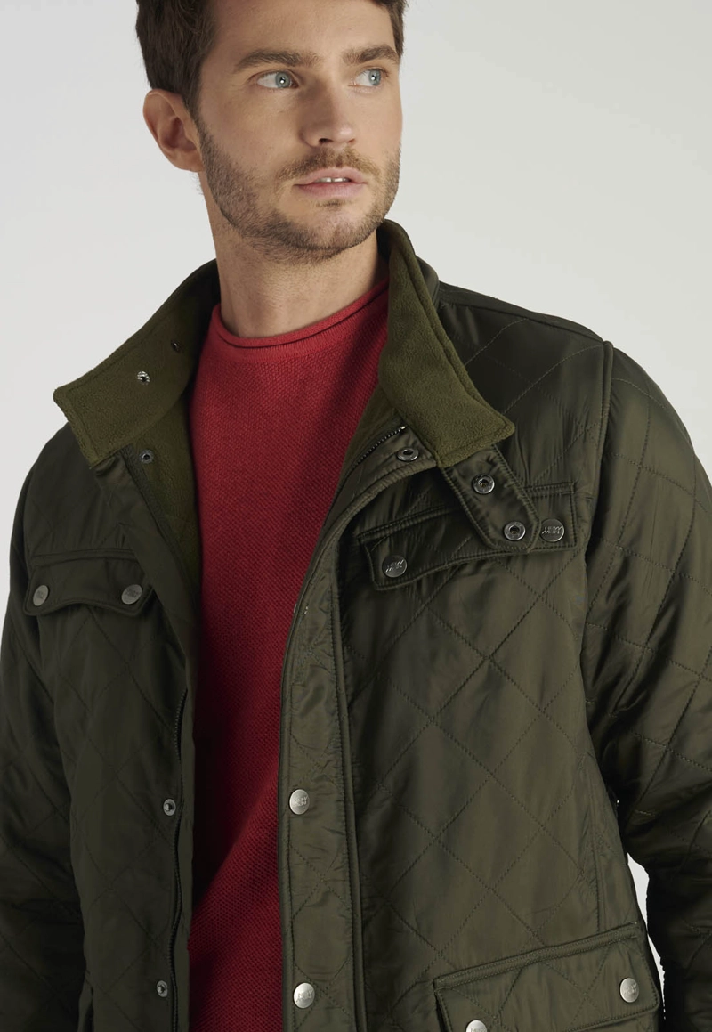 CHAQUETA BASOLS HERITAGE KHAKI - 3