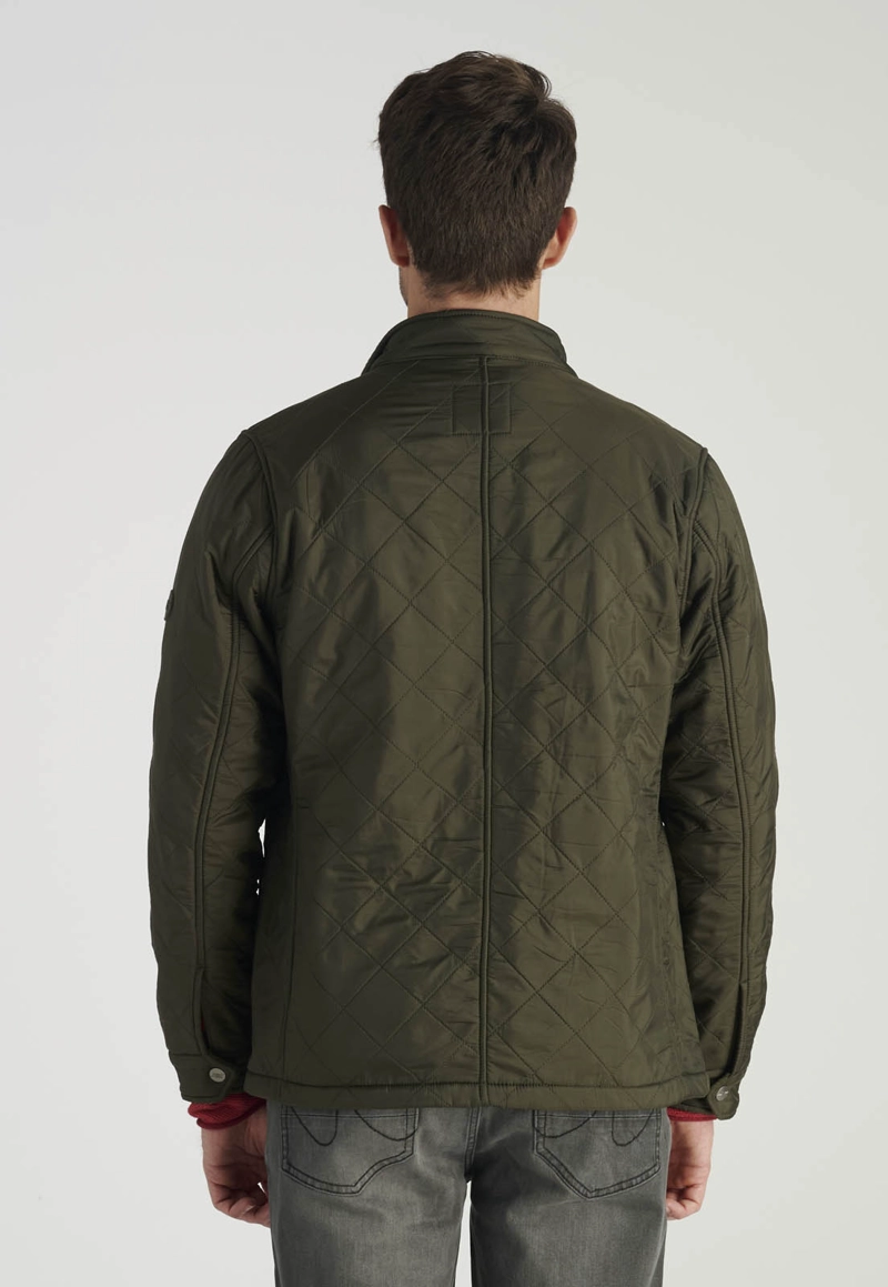 CHAQUETA BASOLS HERITAGE KHAKI - 4