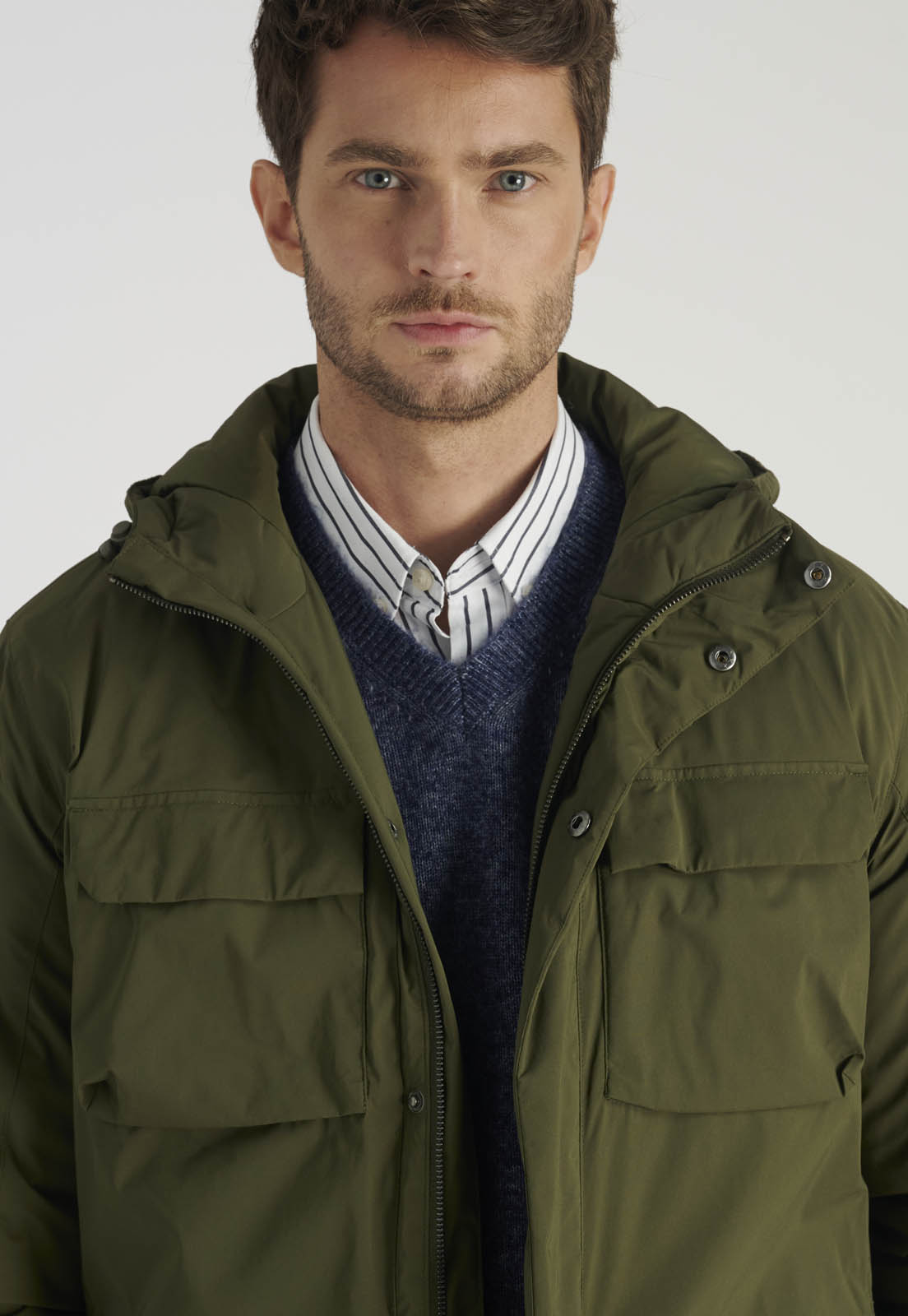 PARKA MONTAGNE HERITAGE KHAKI - 3