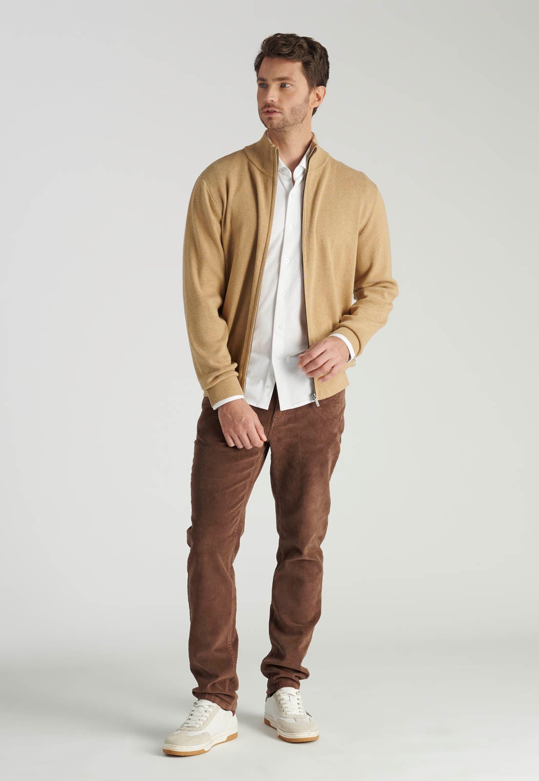 SWEATER GRANADA HERITAGE CAMEL MELANGE - 2