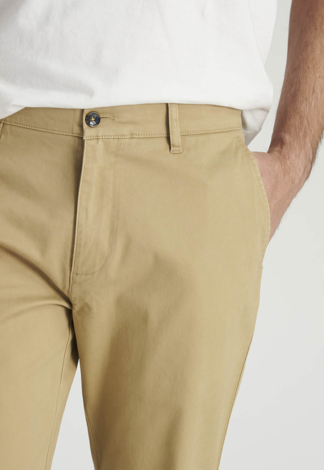 PANTALON BAGNEAUX REGULAR HERITAGE DK.BEIGE - 3
