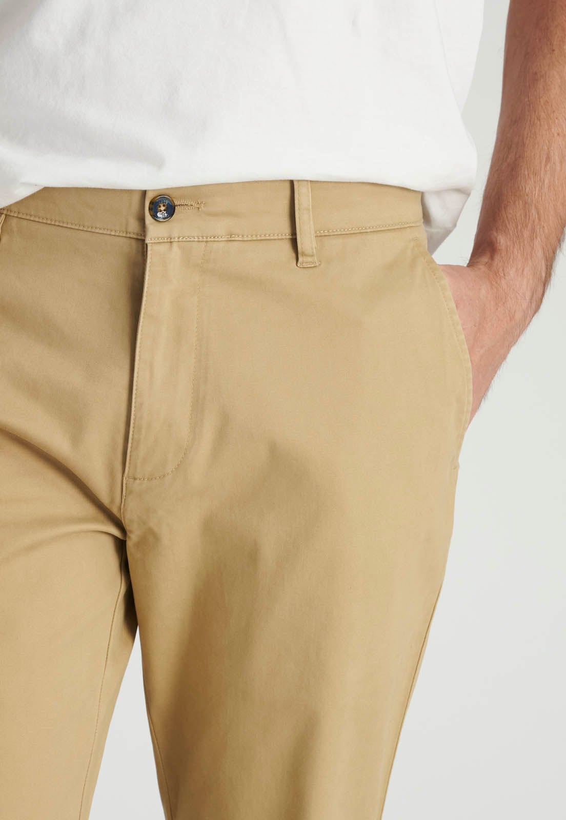 PANTALON BAGNEAUX REGULAR HERITAGE DK.BEIGE - 3