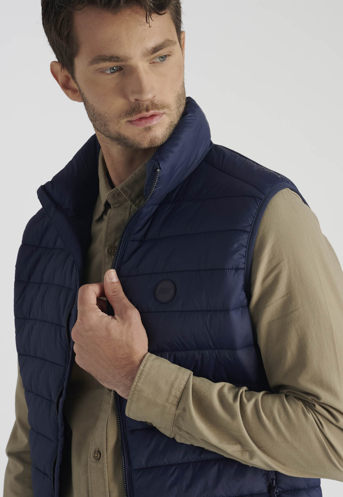 VEST PONTIVY HERITAGE NAVY - 3