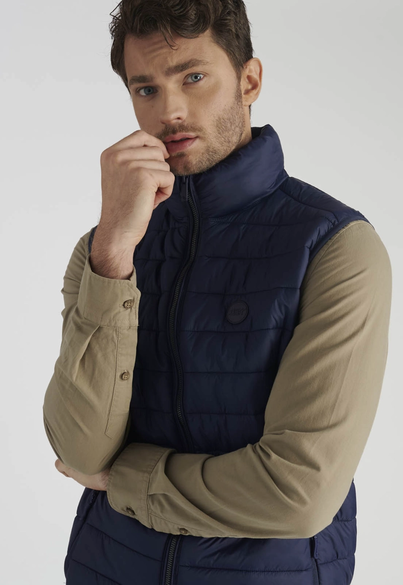 VEST PONTIVY HERITAGE NAVY - 5