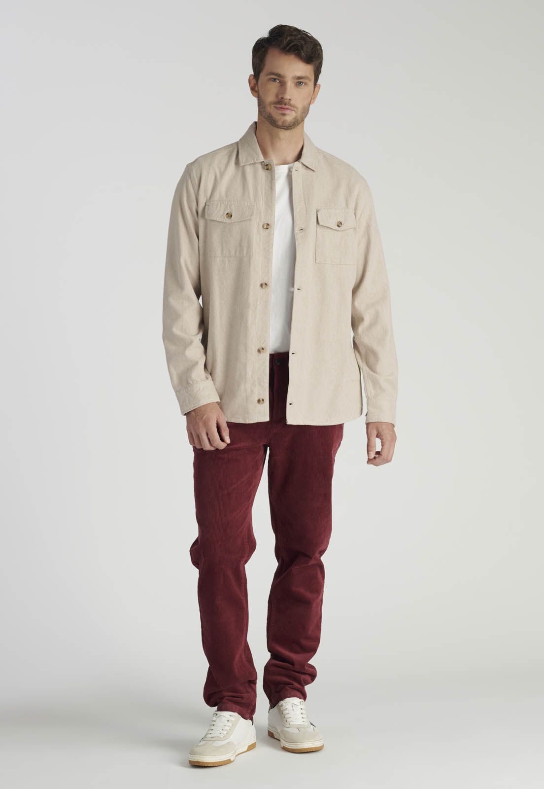 SOBRECAMISA JULIEN AVANT-GARDE ECRU - 2