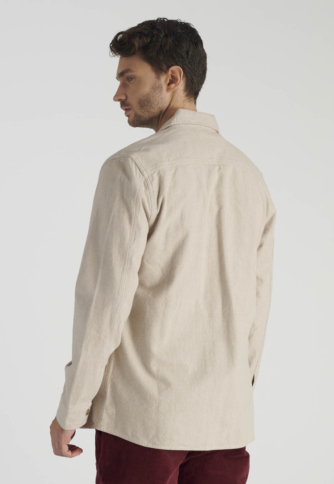 SOBRECAMISA JULIEN AVANT-GARDE ECRU - 4