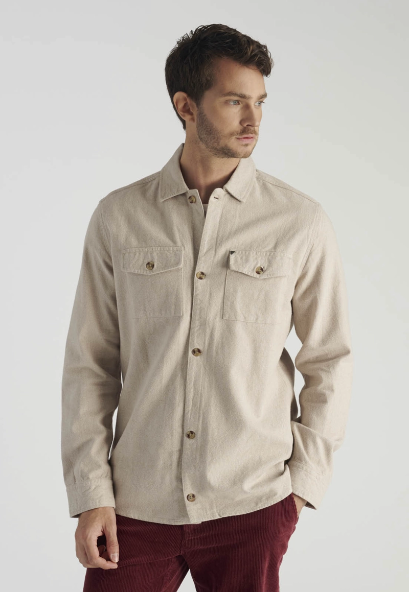 SOBRECAMISA JULIEN AVANT-GARDE ECRU - 5