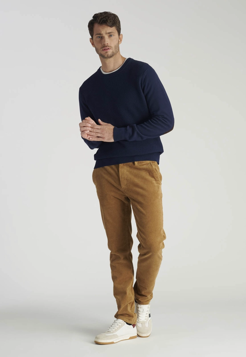SWEATER AVILA HERITAGE NAVY - 2