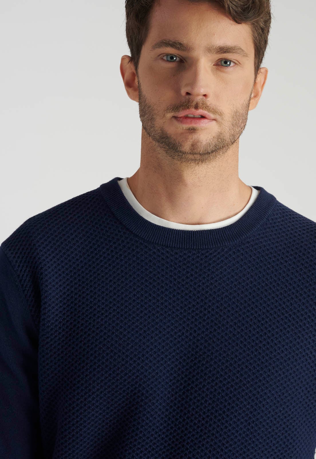 SWEATER AVILA HERITAGE NAVY - 3