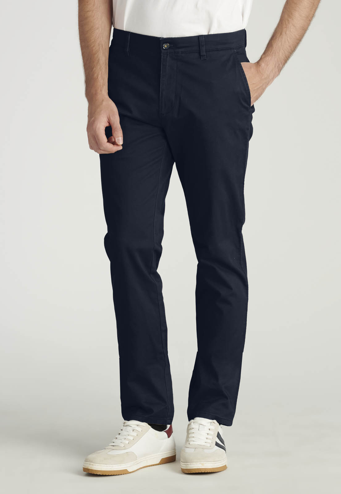 PANTALON BAGNEAUX SLIM HERITAGE NAVY - 1