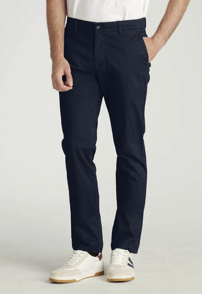 PANTALON BAGNEAUX SLIM HERITAGE NAVY - 1