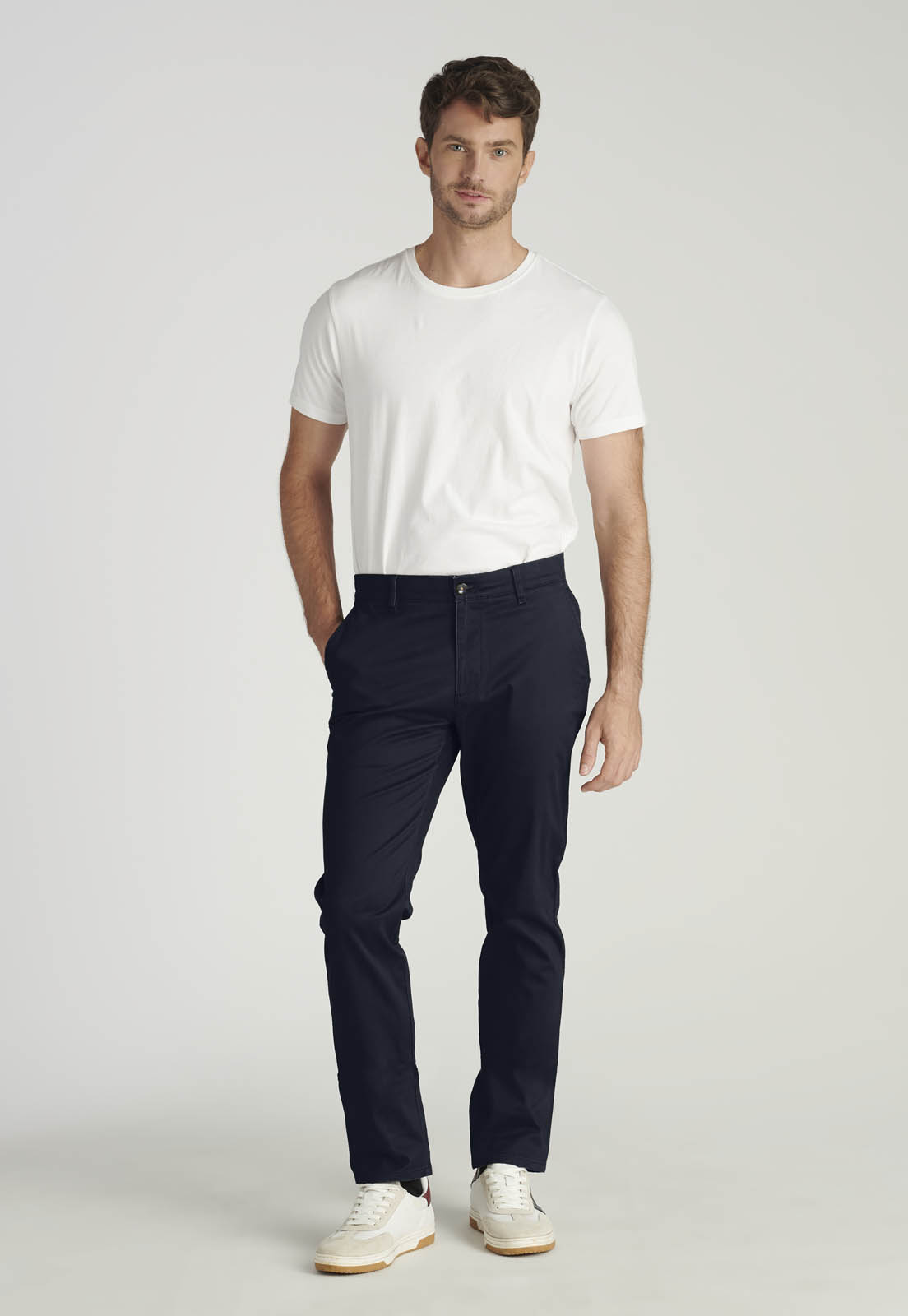 PANTALON BAGNEAUX SLIM HERITAGE NAVY - 2