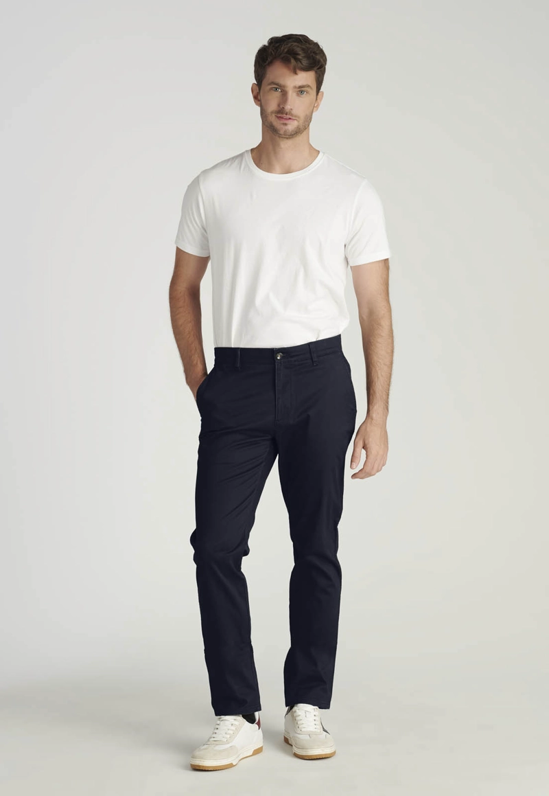 PANTALON BAGNEAUX SLIM HERITAGE NAVY - 2
