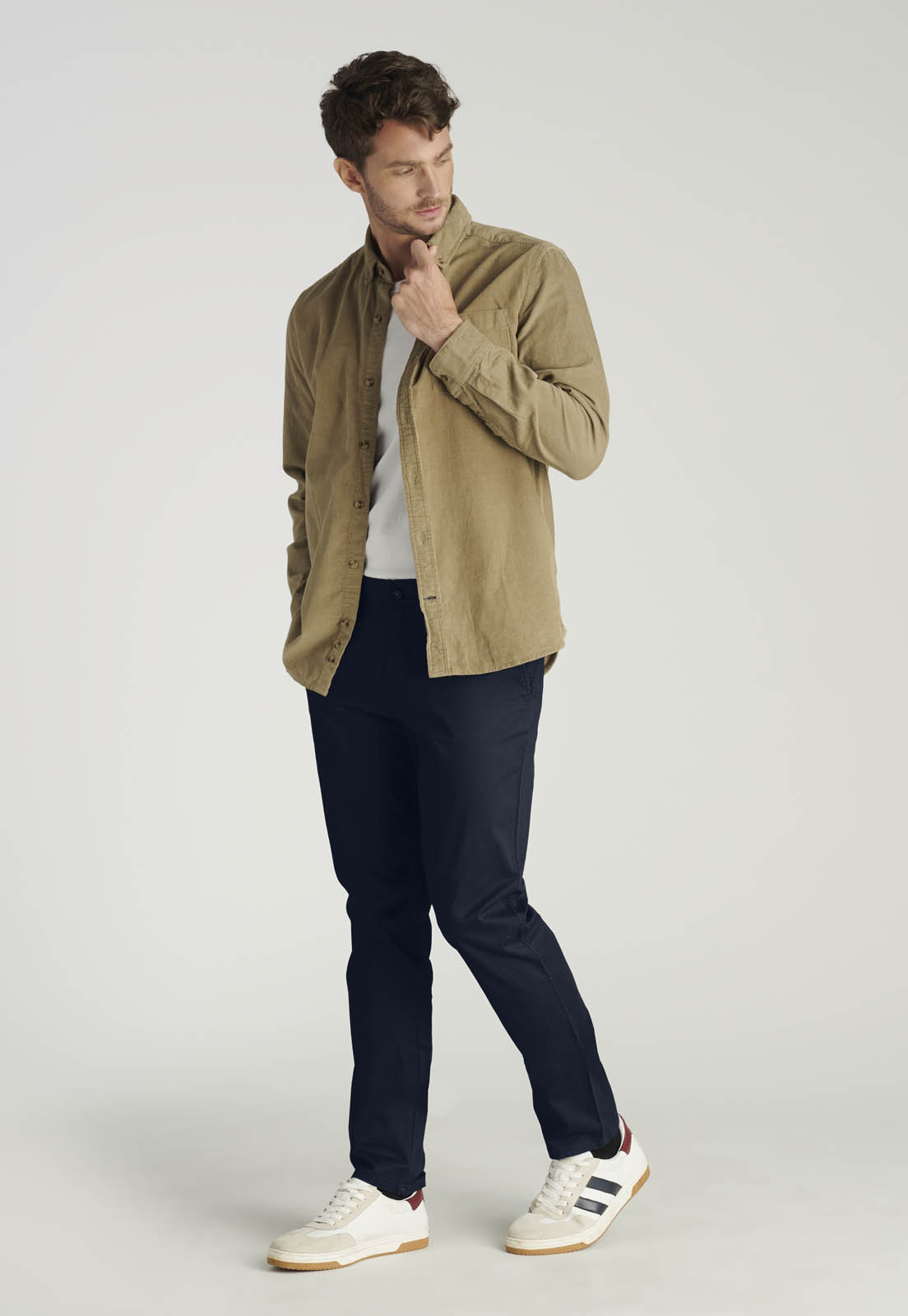 PANTALON BAGNEAUX SLIM HERITAGE NAVY - 5