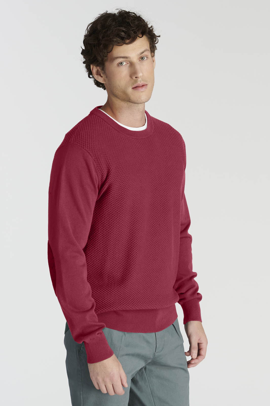SWEATER AVILA HERITAGE CHERRY - 1