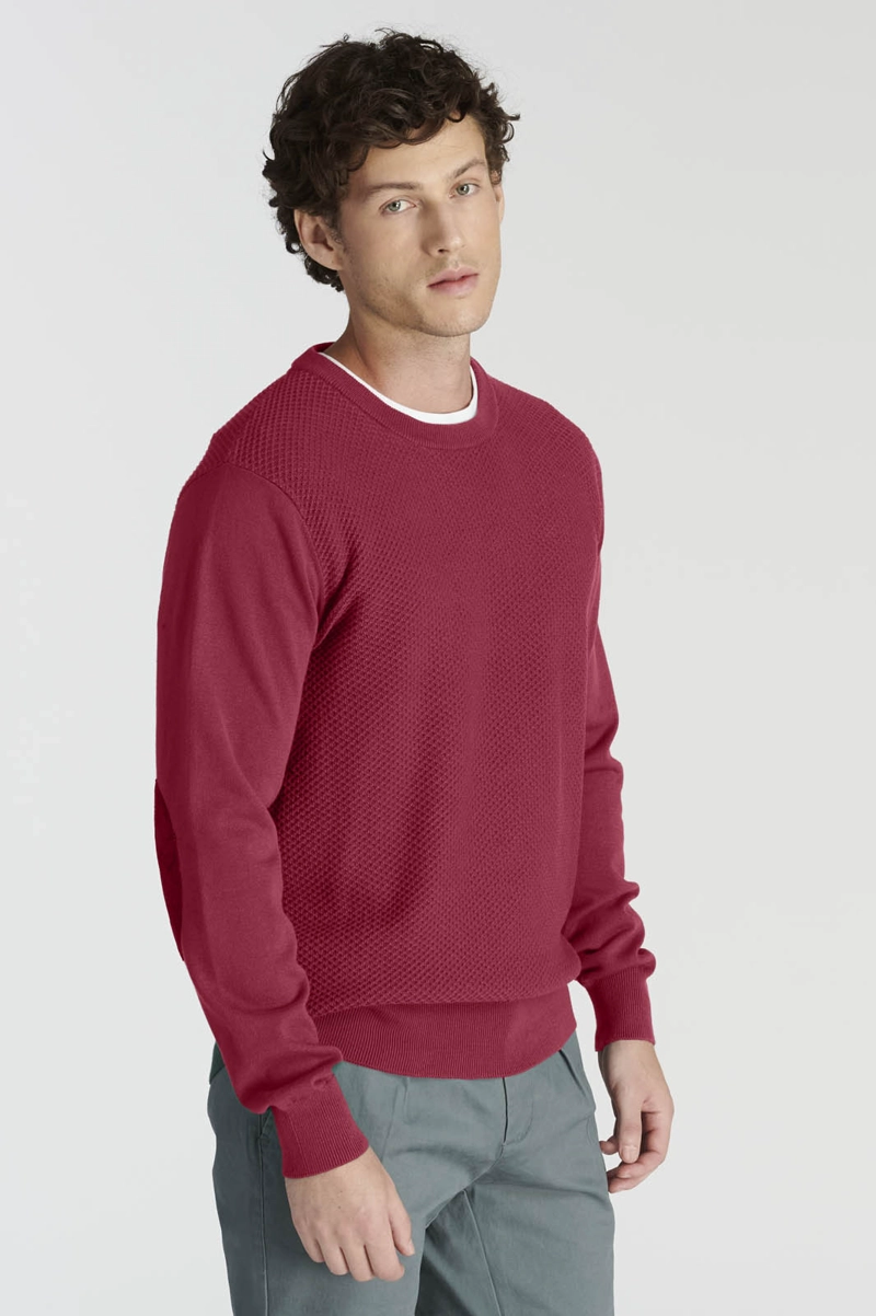 SWEATER AVILA HERITAGE CHERRY - 1