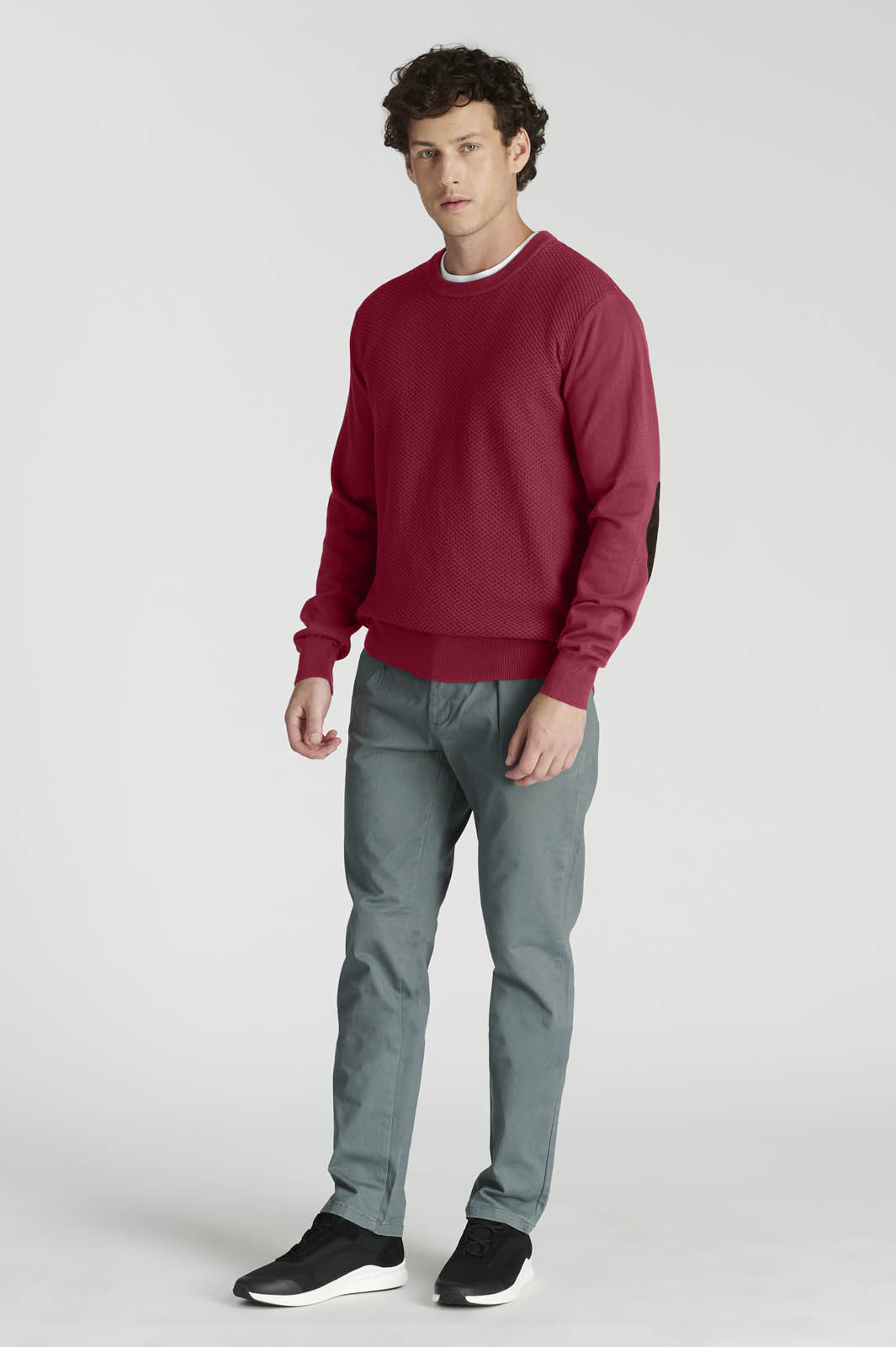 SWEATER AVILA HERITAGE CHERRY - 2