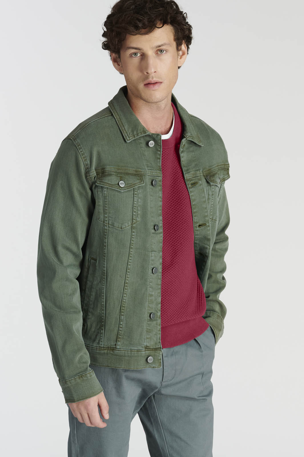 SWEATER AVILA HERITAGE CHERRY - 5