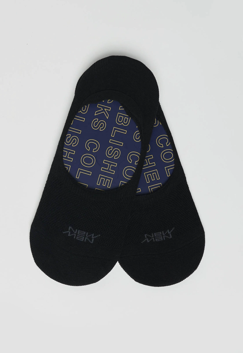 CALCETIN DUO PACK INVISIBLE CALIFORNIA AG BLACK - 1