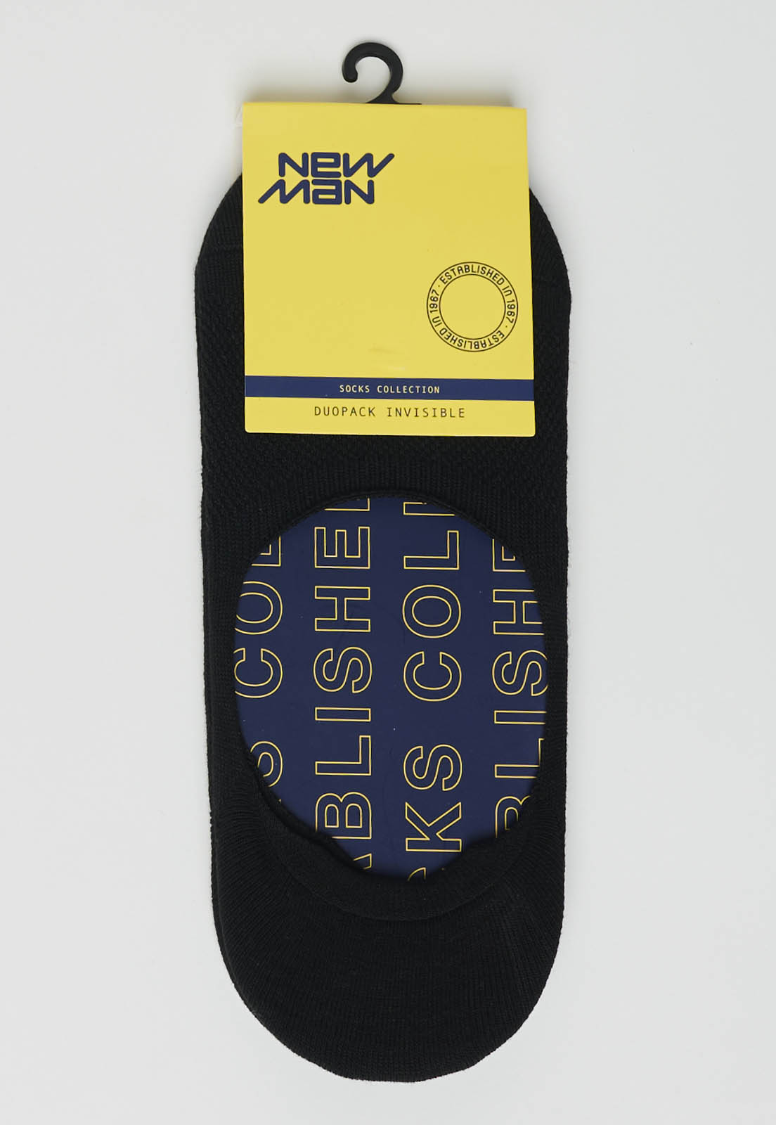 CALCETIN DUO PACK INVISIBLE CALIFORNIA AG BLACK - 2