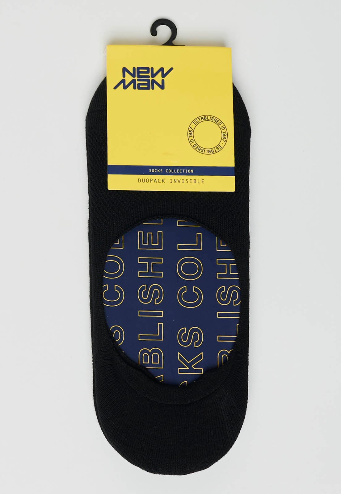CALCETIN DUO PACK INVISIBLE CALIFORNIA AG BLACK - 2