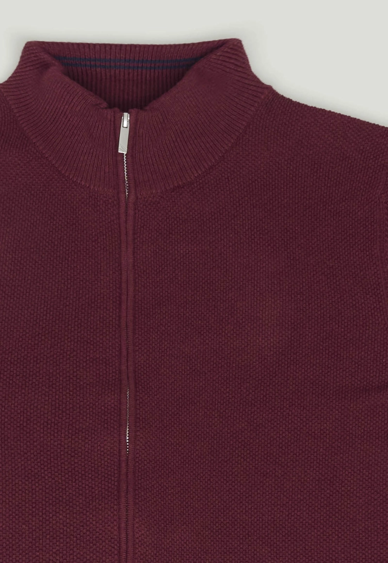 SWEATER ALMERIA HERITAGE CHERRY MELANGE - 2