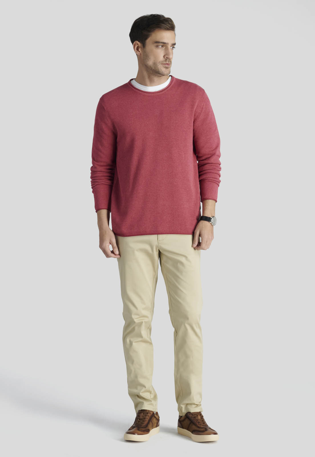 SWEATER ALICANTE AVANT-GARDE DK RED - 2