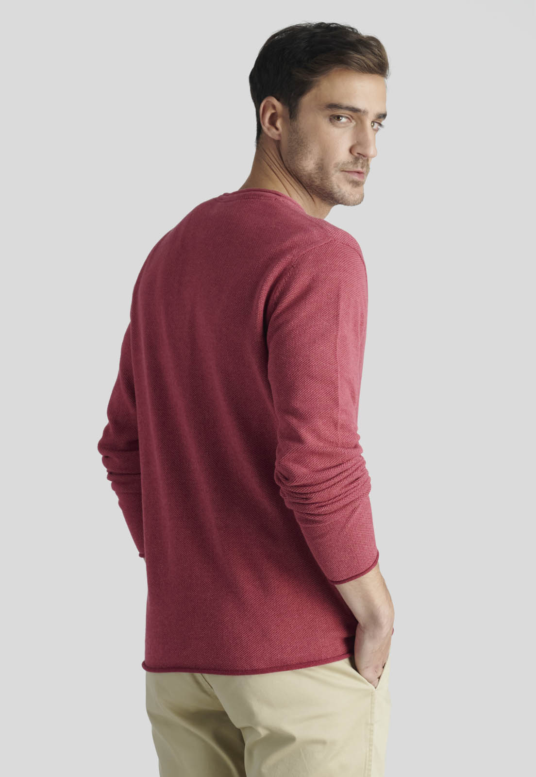 SWEATER ALICANTE AVANT-GARDE DK RED - 4