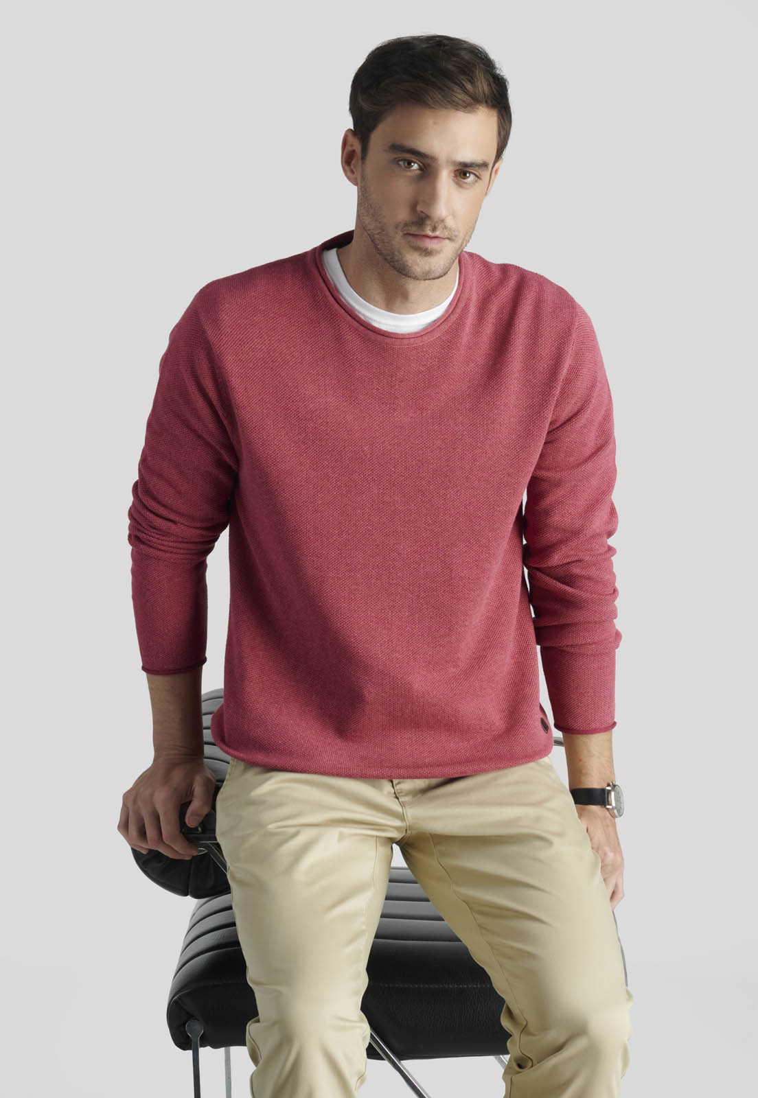 SWEATER ALICANTE AVANT-GARDE DK RED - 5