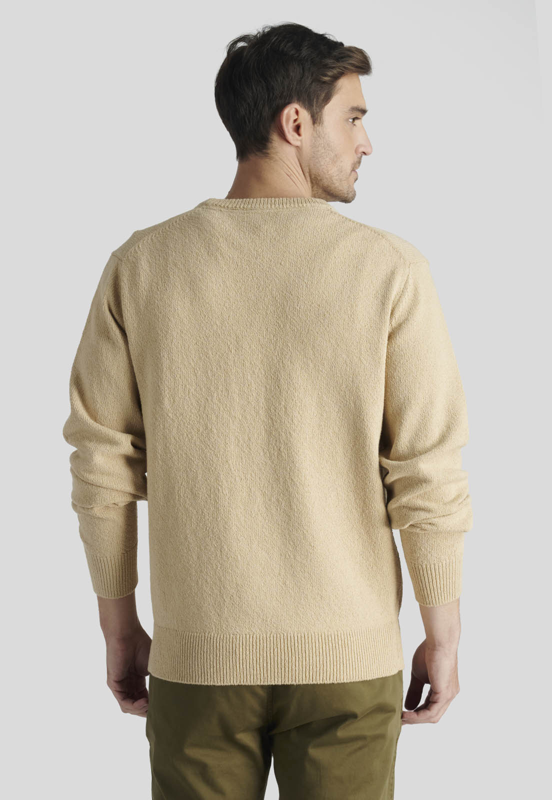 SWEATER TOLEDO HERITAGE ALMOND - 4