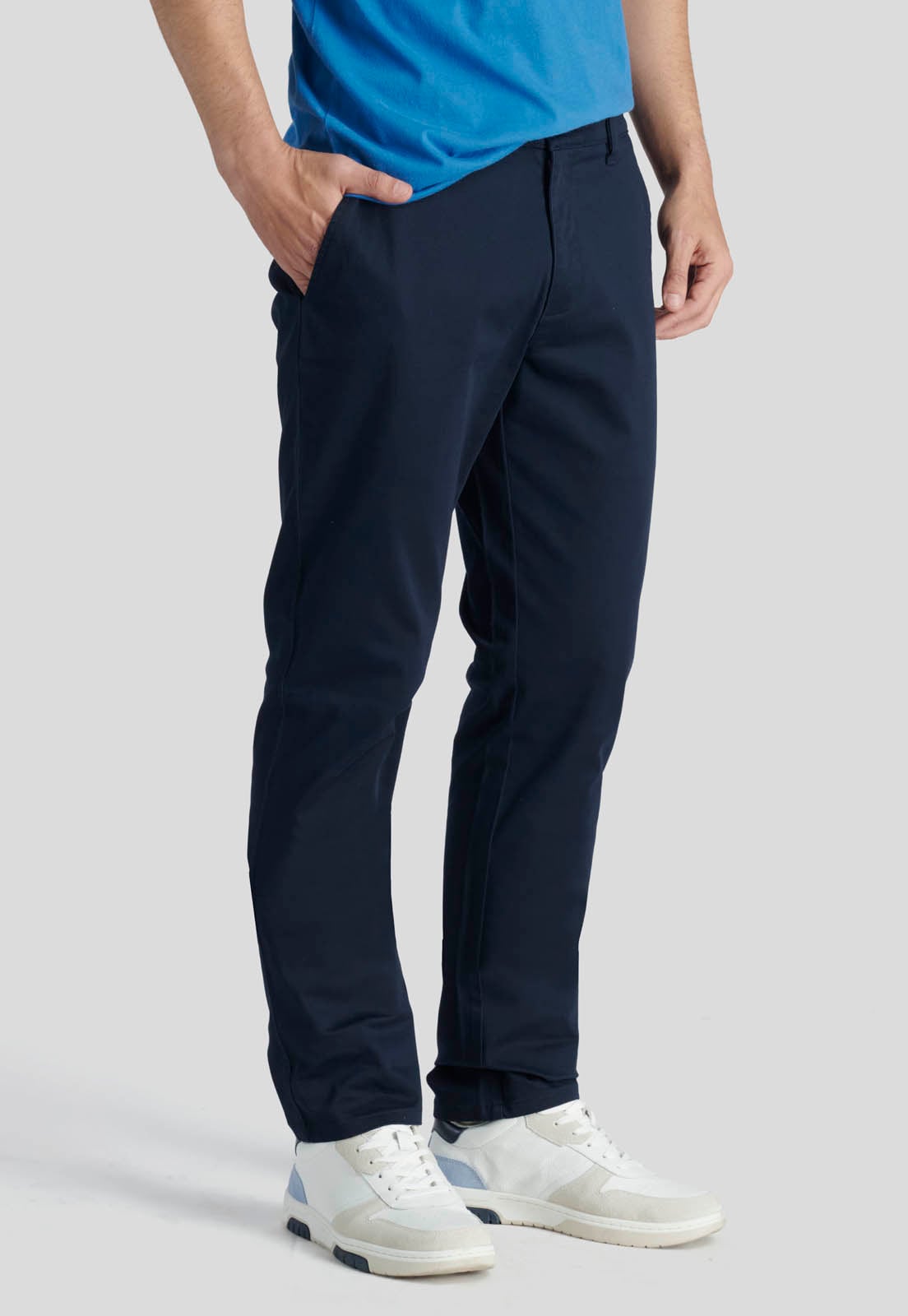 PANTALON BAGNEAUX SLIM HERITAGE NAVY - 1