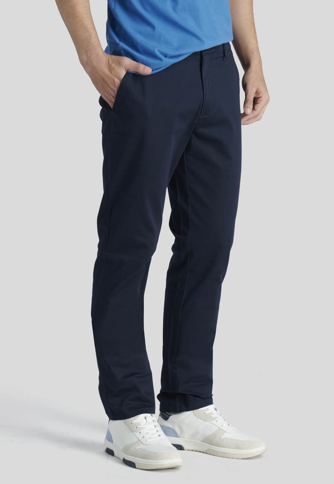 PANTALON BAGNEAUX SLIM HERITAGE NAVY - 1