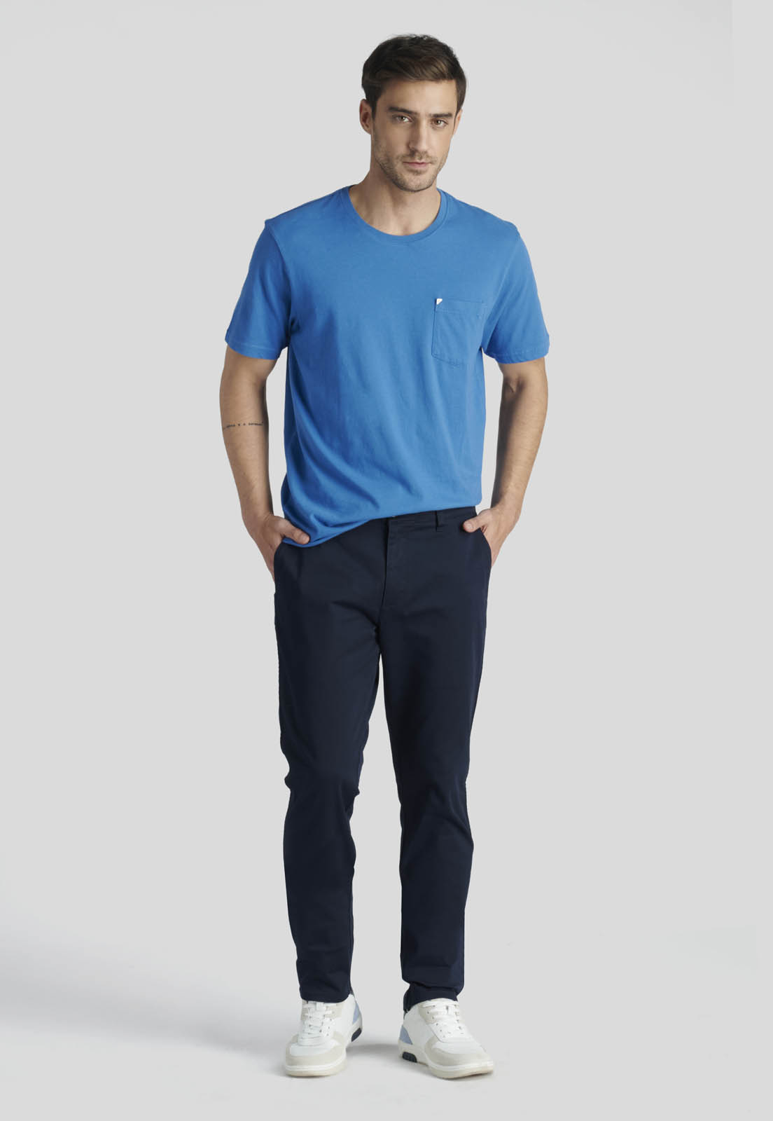PANTALON BAGNEAUX SLIM HERITAGE NAVY - 2