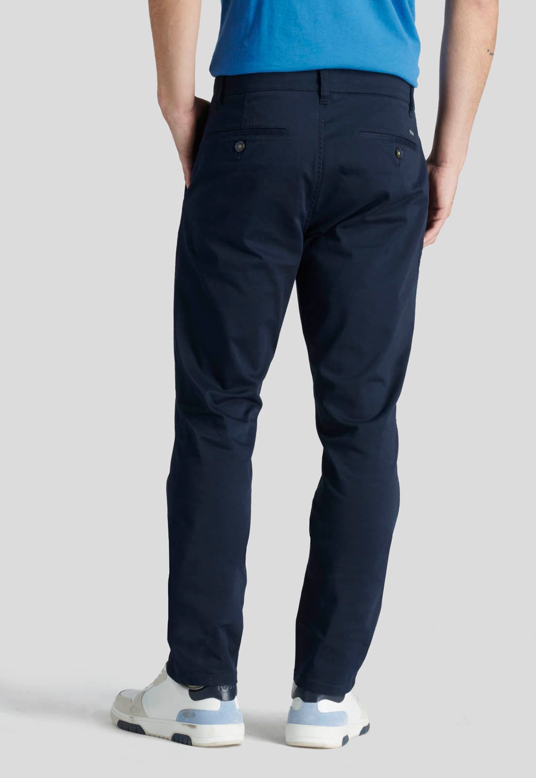 PANTALON BAGNEAUX SLIM HERITAGE NAVY - 4