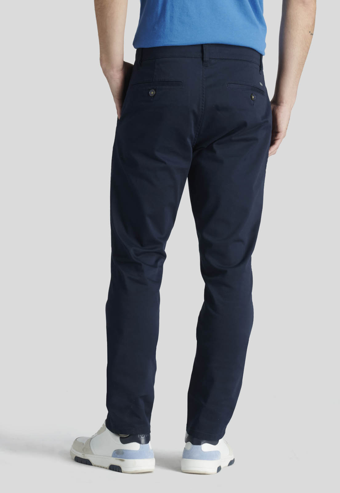 PANTALON BAGNEAUX SLIM HERITAGE NAVY - 4