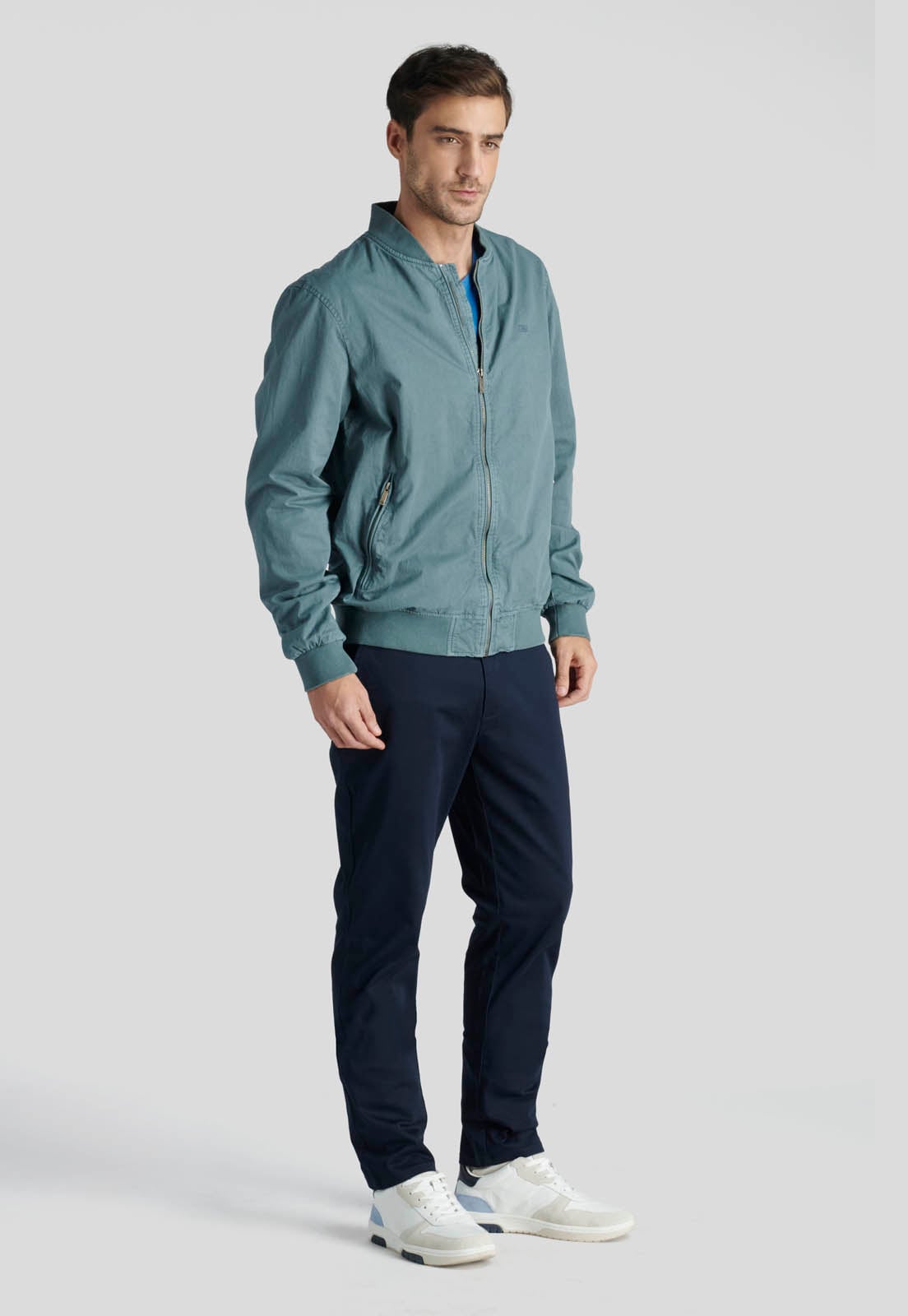 PANTALON BAGNEAUX SLIM HERITAGE NAVY - 5