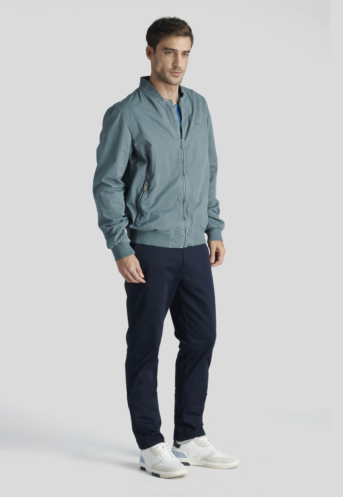 PANTALON BAGNEAUX SLIM HERITAGE NAVY - 5