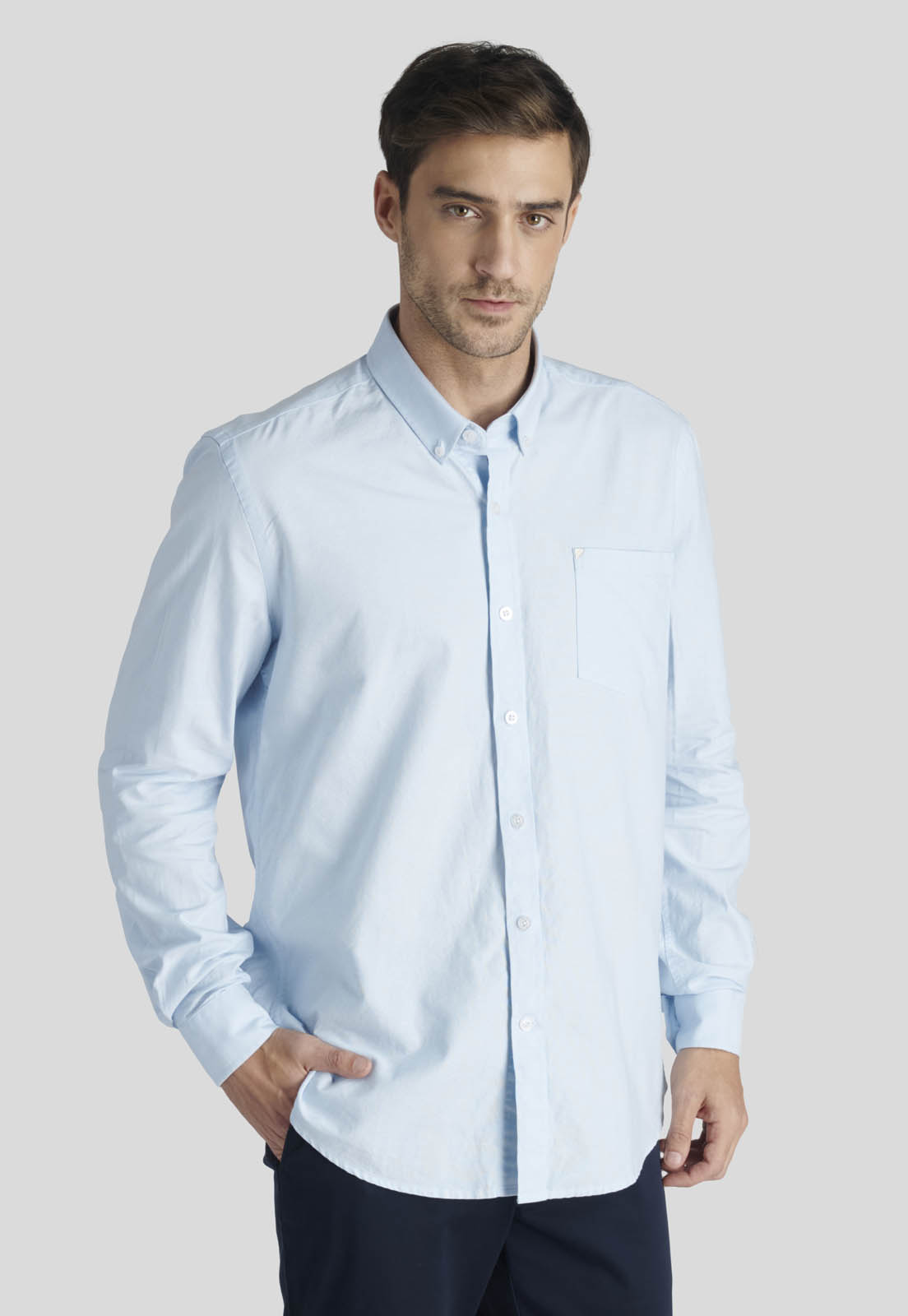 CAMISA EXETER HERITAGE SKY - 1