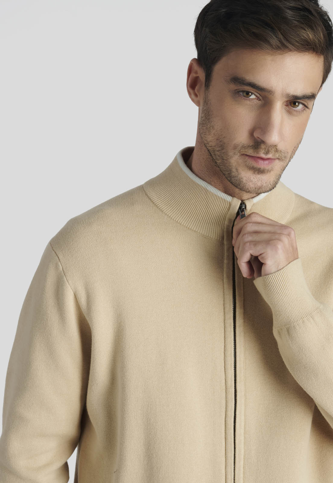 SWEATER LUARCA HERITAGE ALMOND - 3