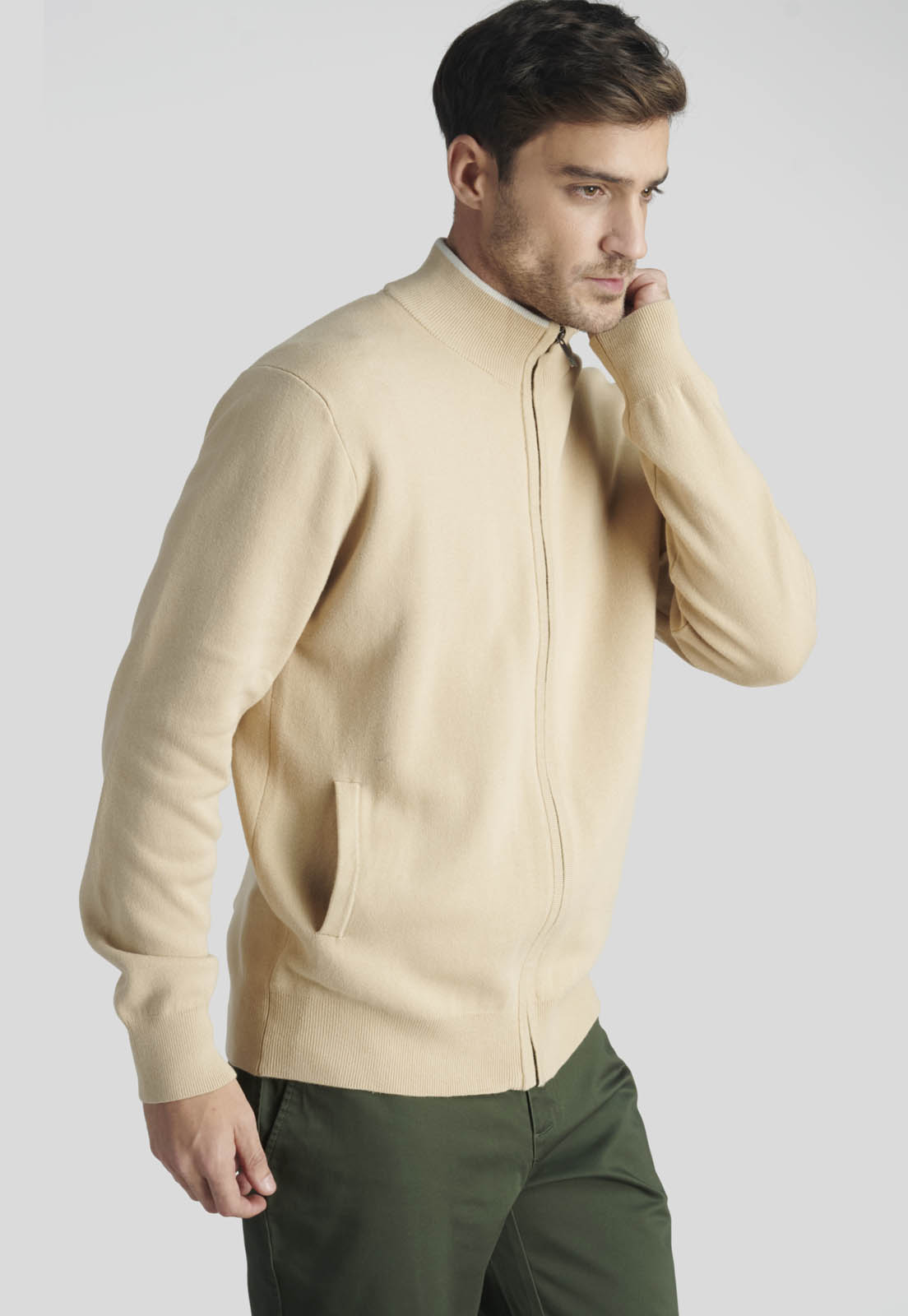 SWEATER LUARCA HERITAGE ALMOND - 5
