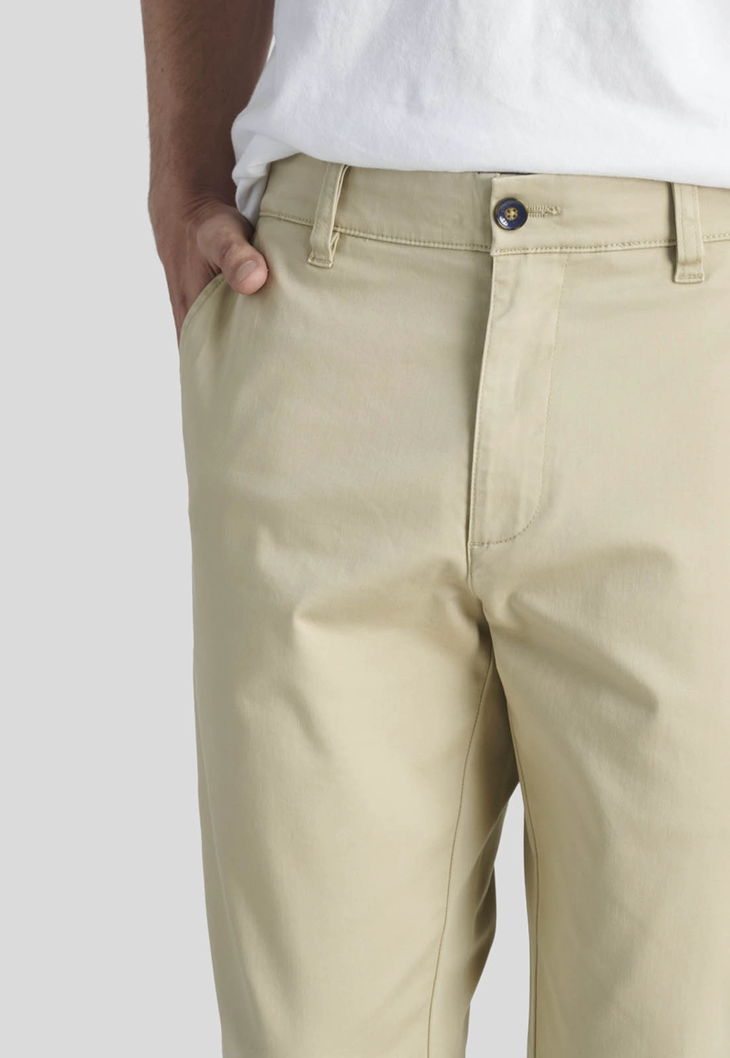 PANTALON BAGNEAUX SLIM HERITAGE SAND - 3