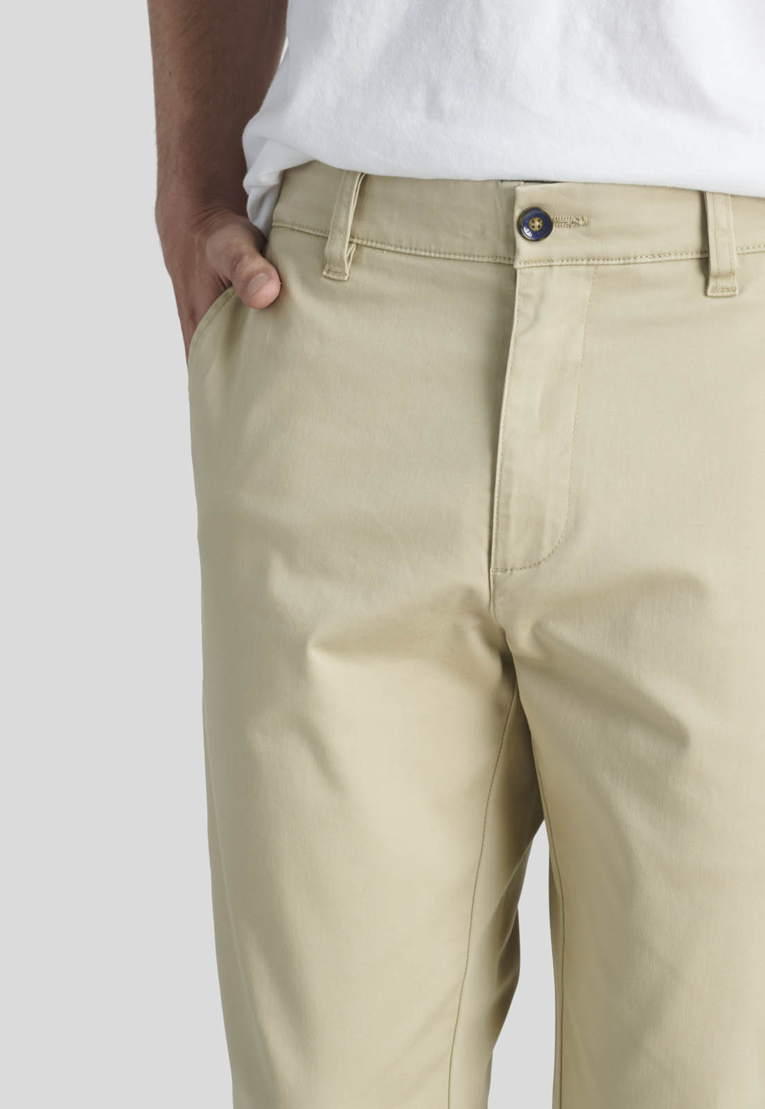 PANTALON BAGNEAUX SLIM HERITAGE SAND - 3