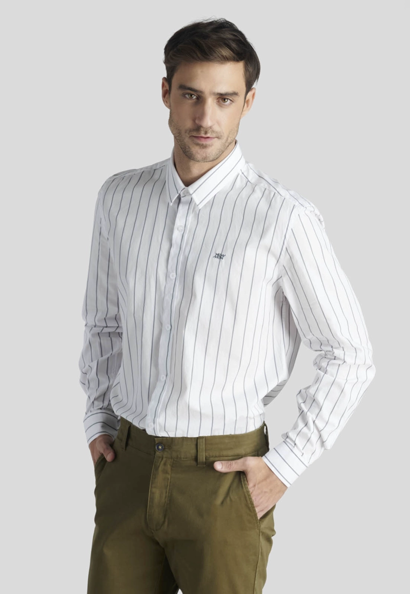 CAMISA VILNA HERITAGE GREY - 1