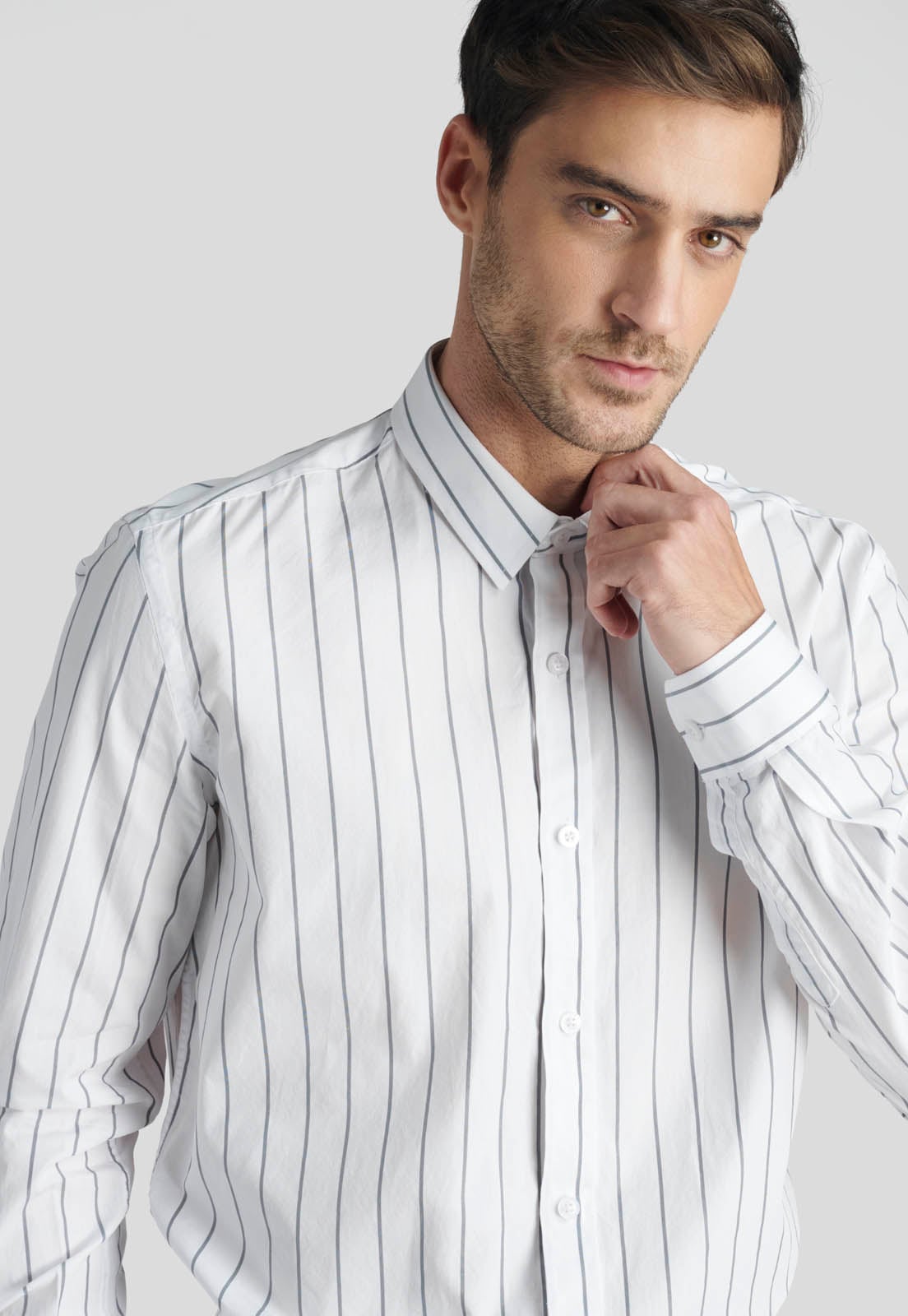 CAMISA VILNA HERITAGE GREY - 3
