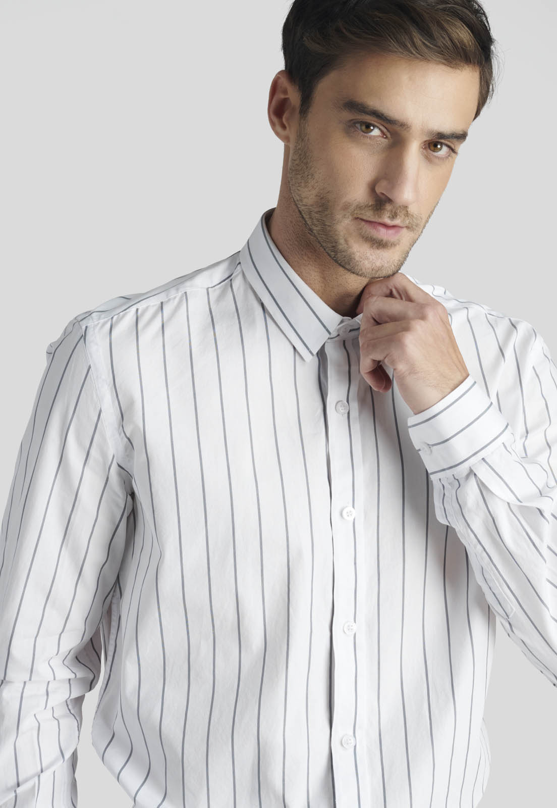 CAMISA VILNA HERITAGE GREY - 3