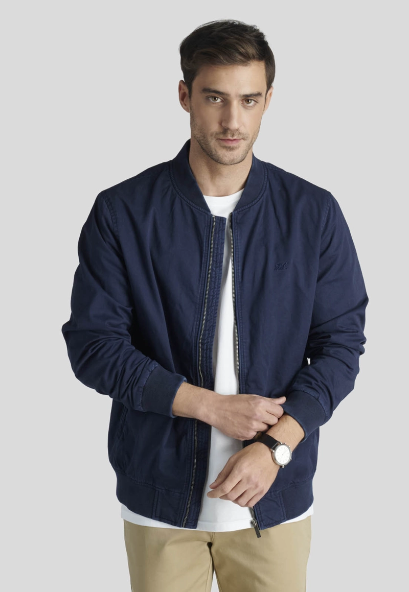 CHAQUETA NANTES HERITAGE NAVY - 1