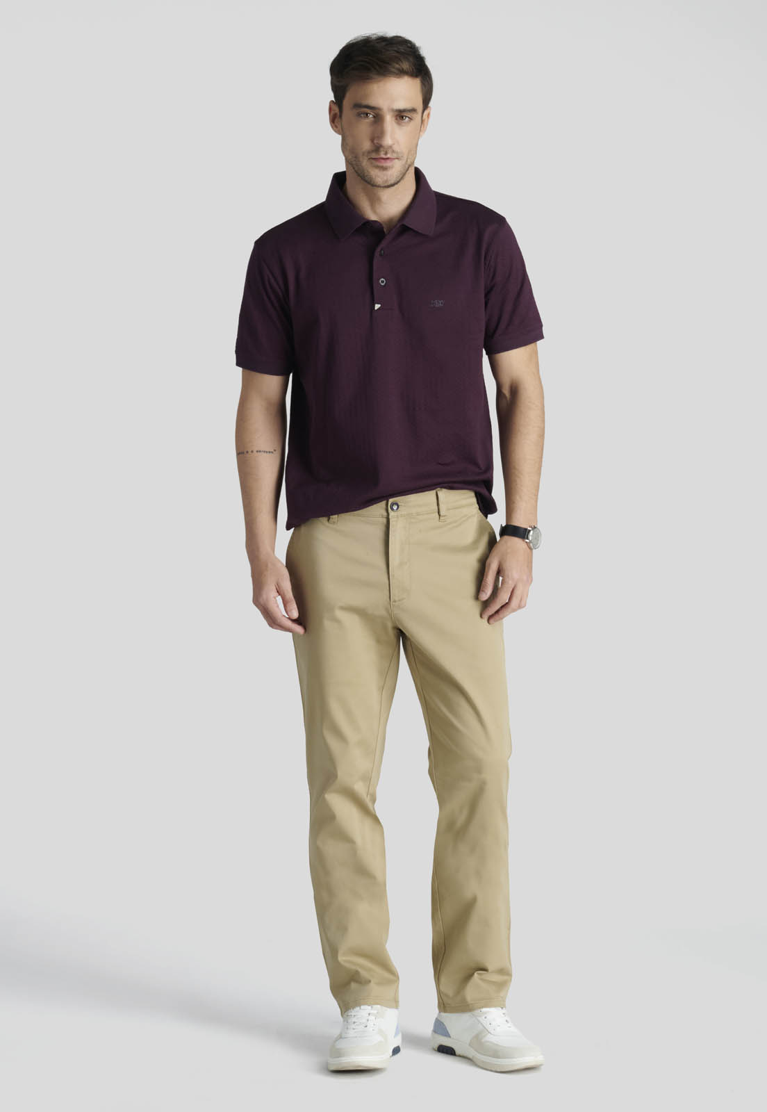 PANTALON BAGNEAUX REGULAR HERITAGE KHAKI - 2