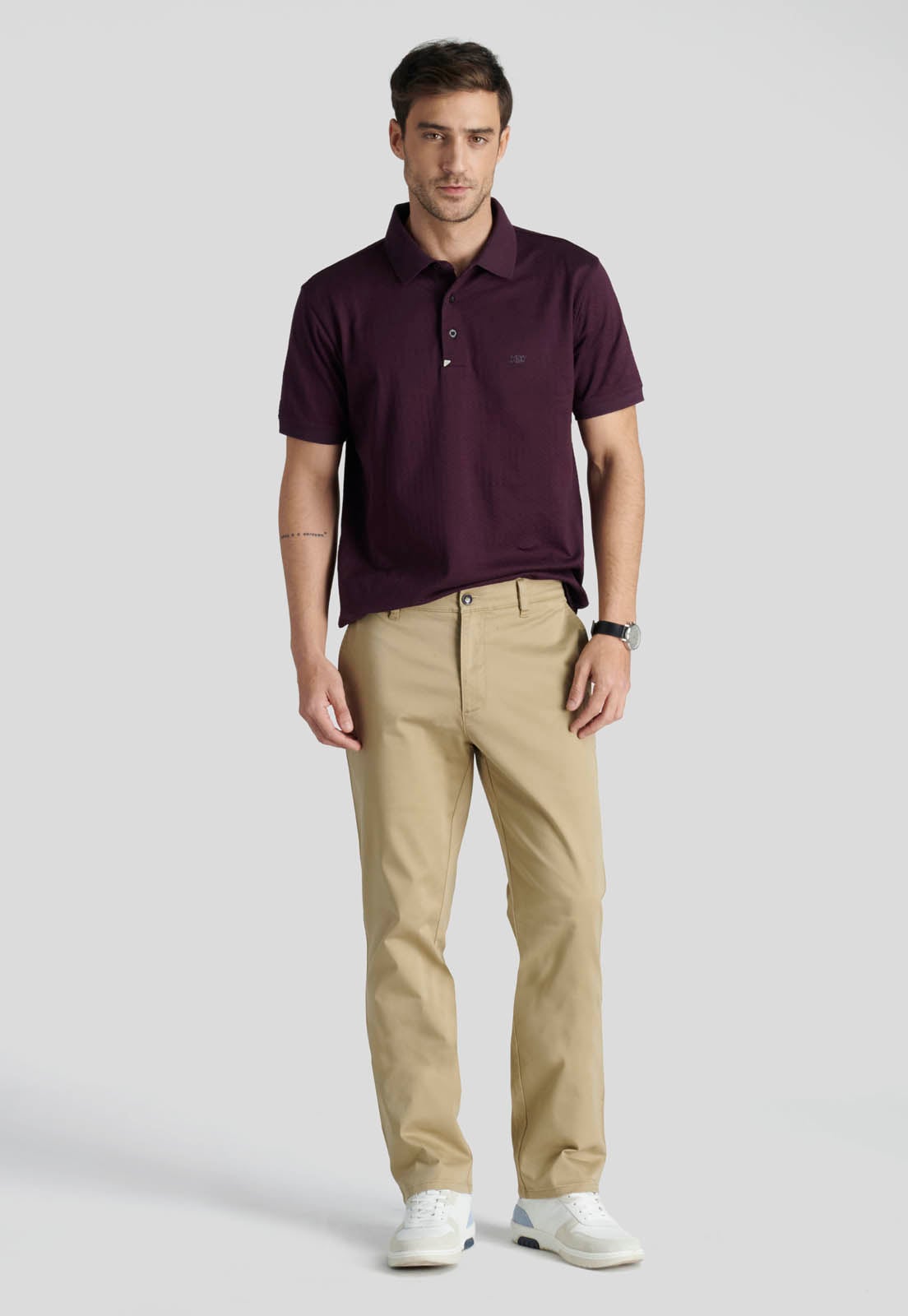PANTALON BAGNEAUX REGULAR HERITAGE KHAKI - 2